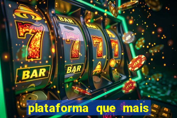 plataforma que mais paga fortune tiger