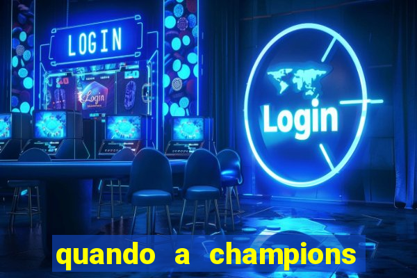 quando a champions foi criada