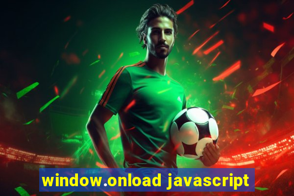 window.onload javascript