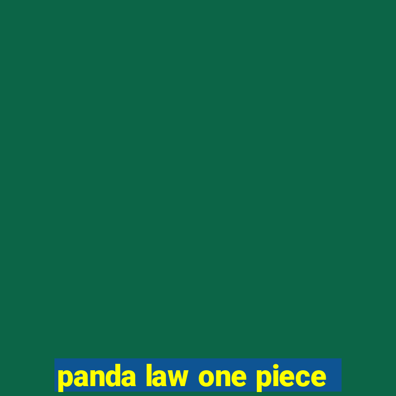 panda law one piece