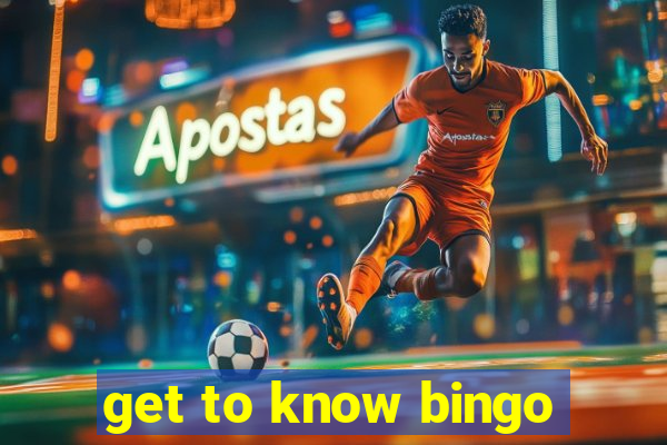 get to know bingo