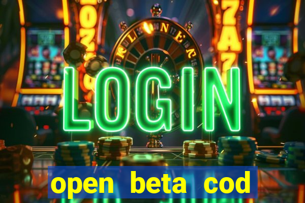 open beta cod black ops 6