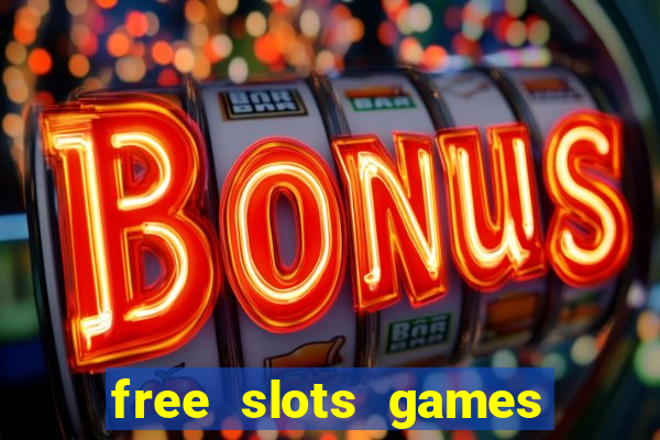 free slots games real money