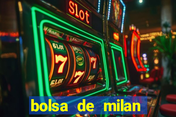 bolsa de milan cotizacion hoy