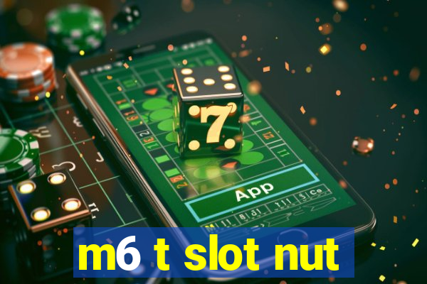 m6 t slot nut