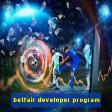 betfair developer program