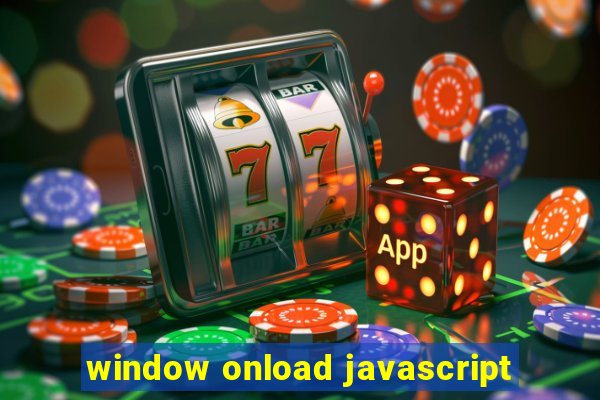 window onload javascript