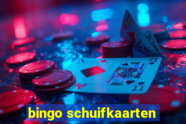 bingo schuifkaarten