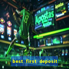 best first deposit bingo bonus