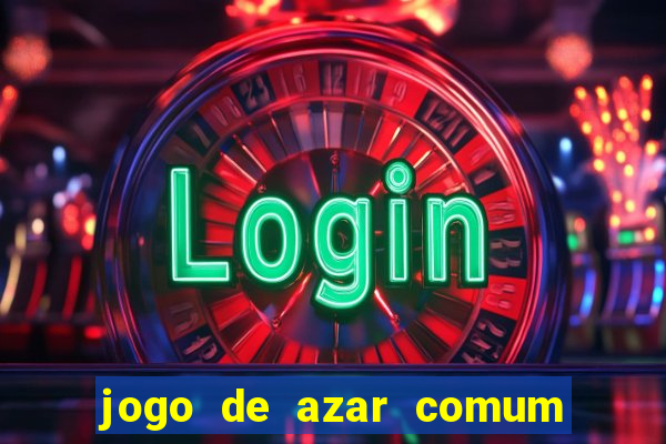 jogo de azar comum em cassinos