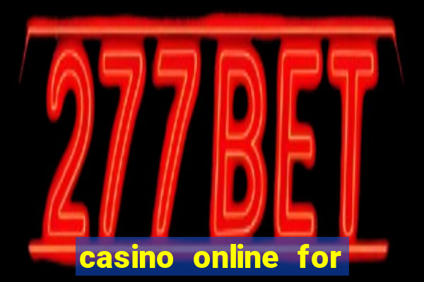 casino online for real money usa