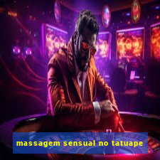 massagem sensual no tatuape