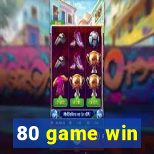 80 game win