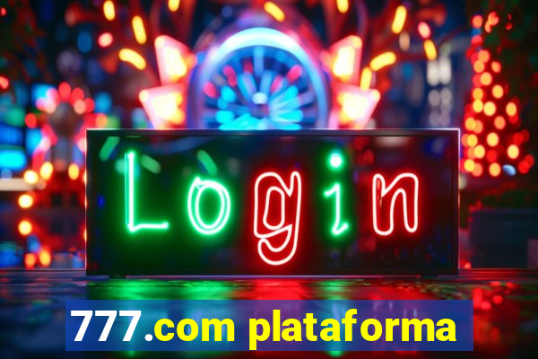 777.com plataforma