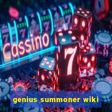 genius summoner wiki