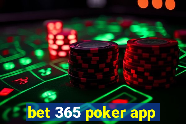 bet 365 poker app