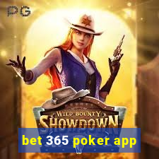 bet 365 poker app