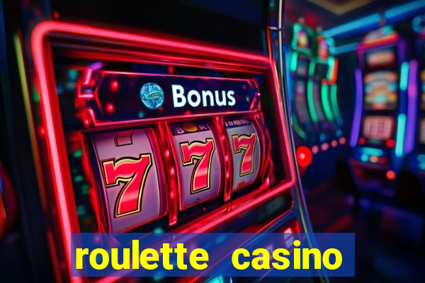 roulette casino online game