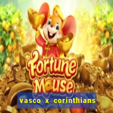 vasco x corinthians primeiro turno