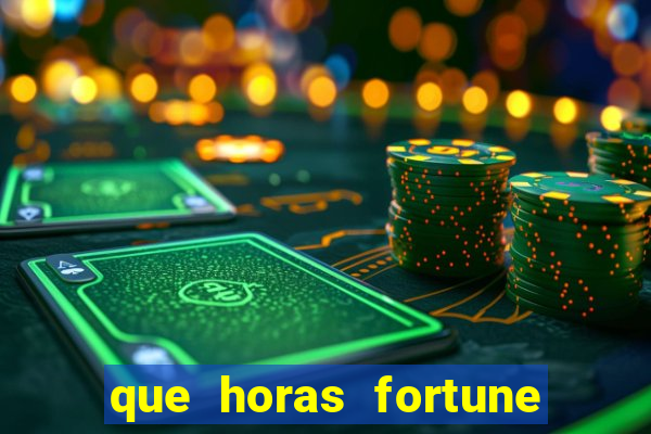 que horas fortune mouse paga