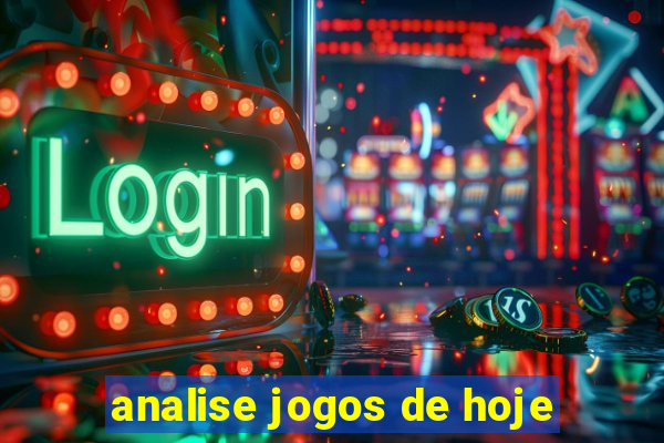 analise jogos de hoje