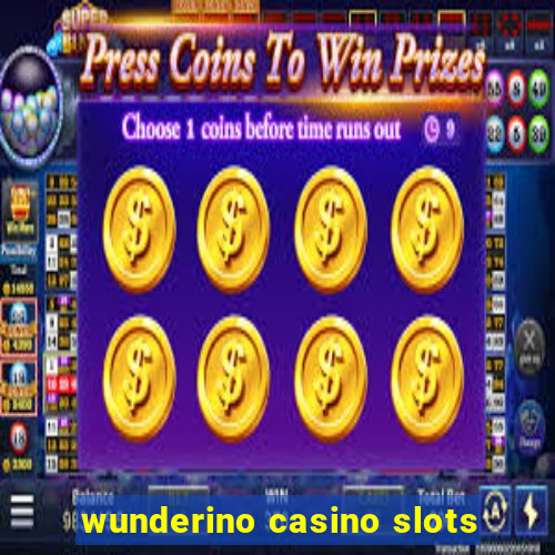 wunderino casino slots