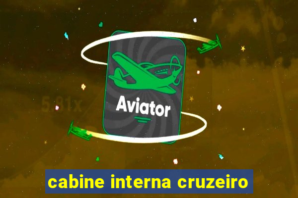 cabine interna cruzeiro