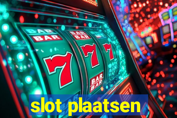 slot plaatsen