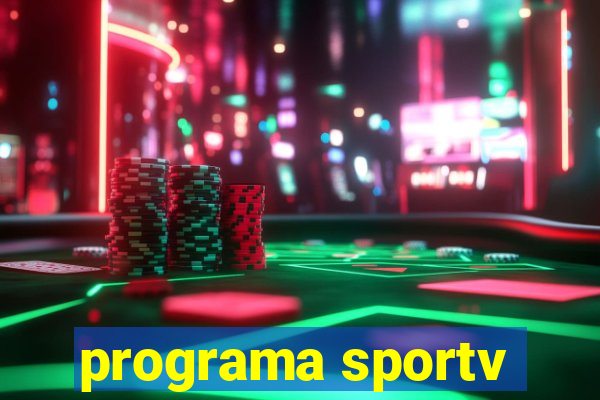 programa sportv