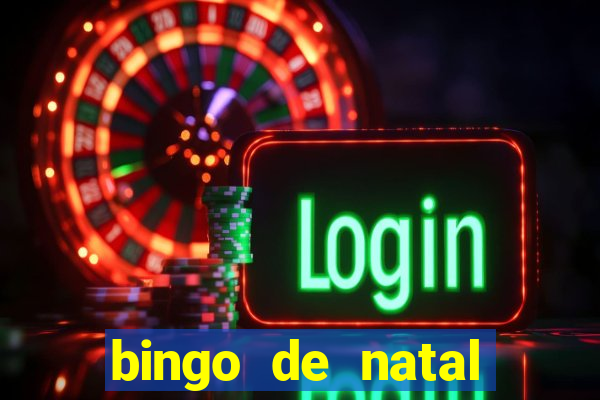 bingo de natal para imprimir gratis