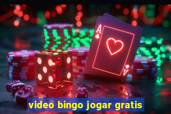 video bingo jogar gratis