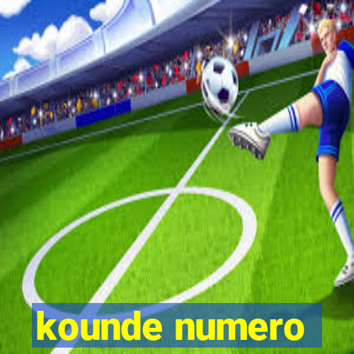 kounde numero