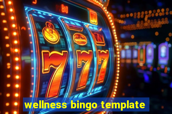 wellness bingo template