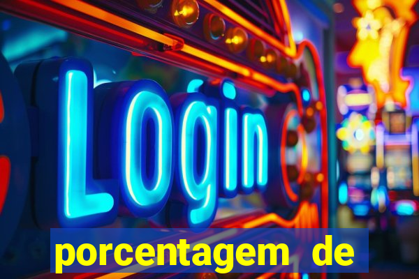 porcentagem de pagamento slots