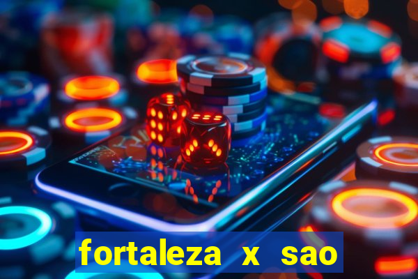 fortaleza x sao paulo palpite