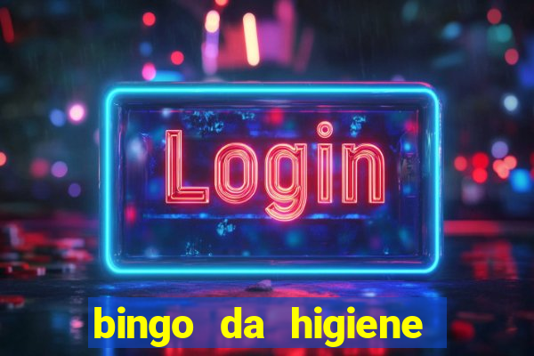 bingo da higiene para imprimir