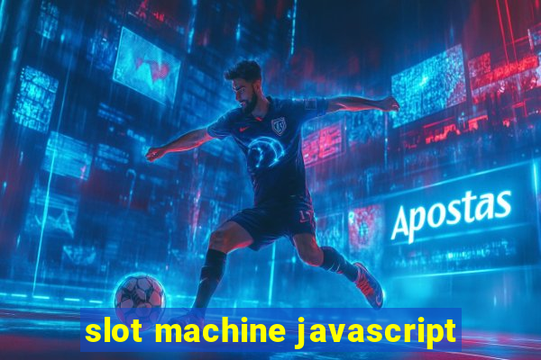 slot machine javascript