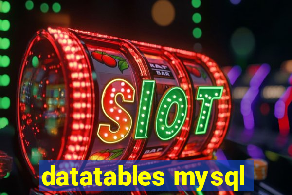 datatables mysql