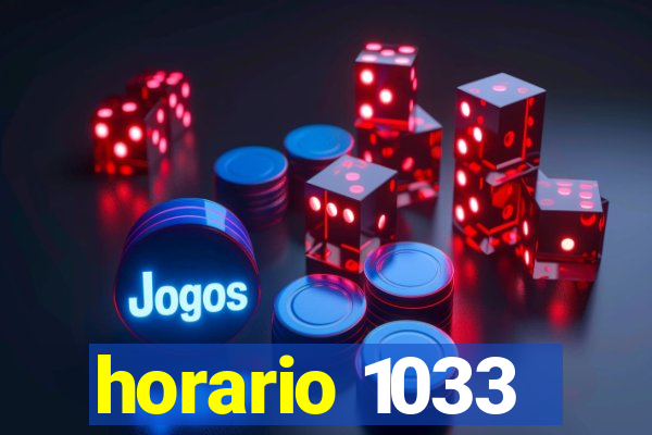 horario 1033