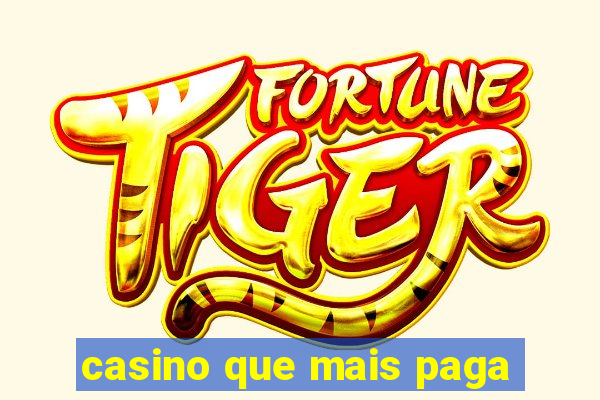 casino que mais paga