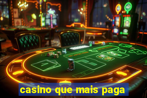 casino que mais paga