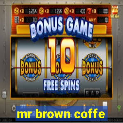 mr brown coffe