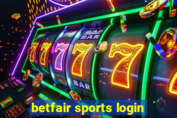 betfair sports login