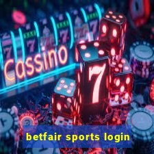 betfair sports login