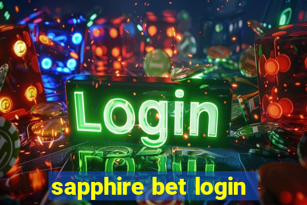 sapphire bet login