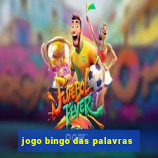 jogo bingo das palavras