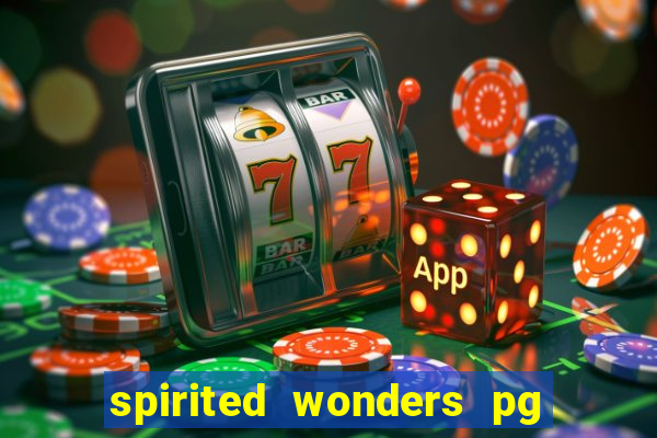 spirited wonders pg soft demo