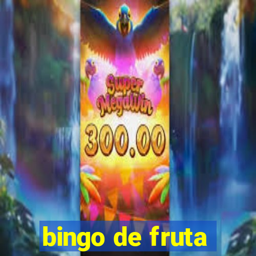 bingo de fruta