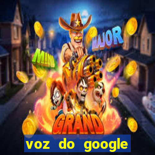 voz do google tradutor homem