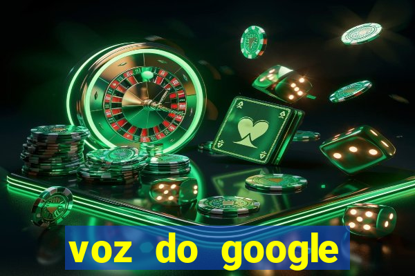 voz do google tradutor homem